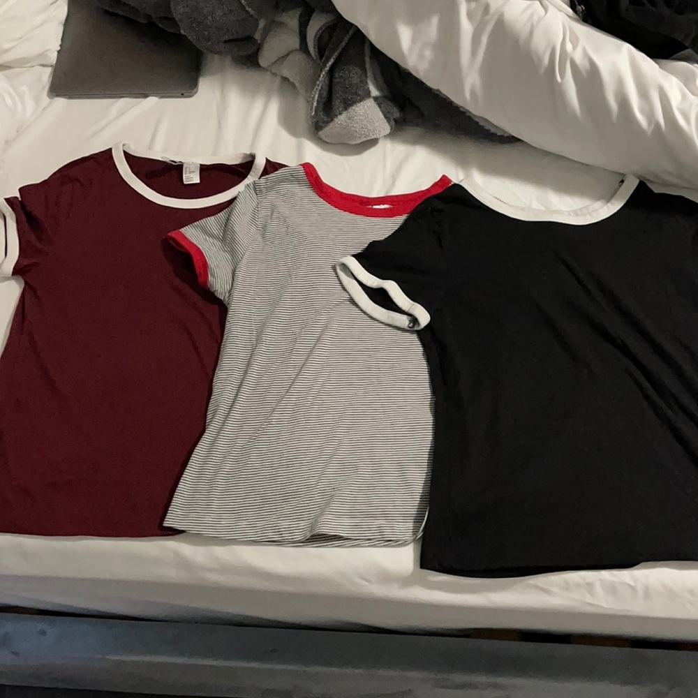 H&M Tees 3 pack